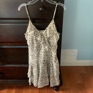 Printed skort romper
